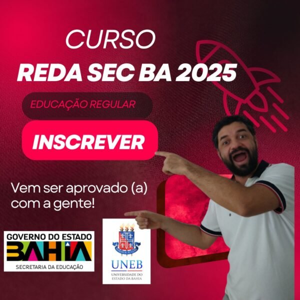 CURSO REDA SECBA 2025 - Prof. Ed. Básica